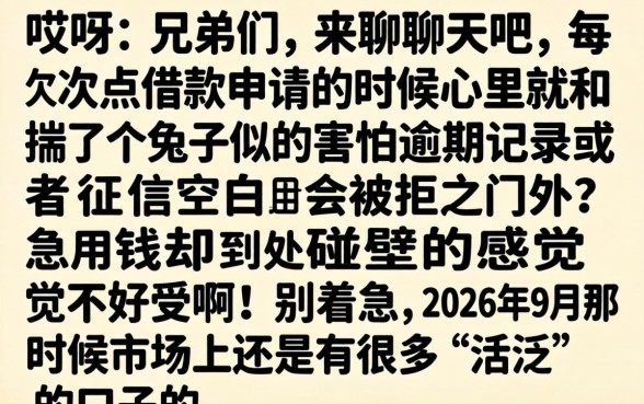 2026年9月能下款的网贷口子，梳理5个不查征信好下款的网贷口子