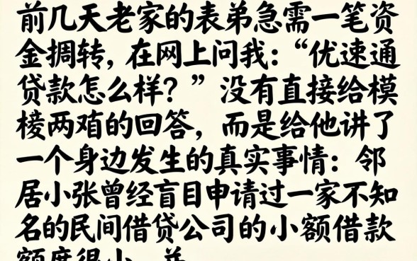 优速通贷款怎么样，汇整五个秒批无面签贷款平台