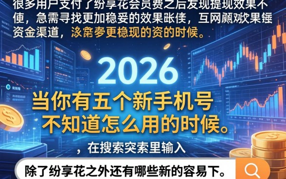 纷享花会员购买后，规整五个新手机号容易下款的app