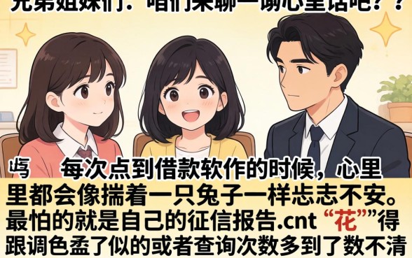 大额网贷下款瞬间，深入剖析5个征信花居然都下款了的app