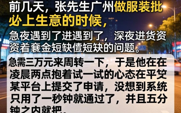 半夜也能下款的口子，细致阐述5个简单容易贷款app