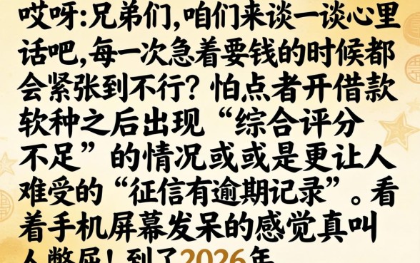 2026年微信下款快的贷款口子，陈列五个黑户0门槛贷款app