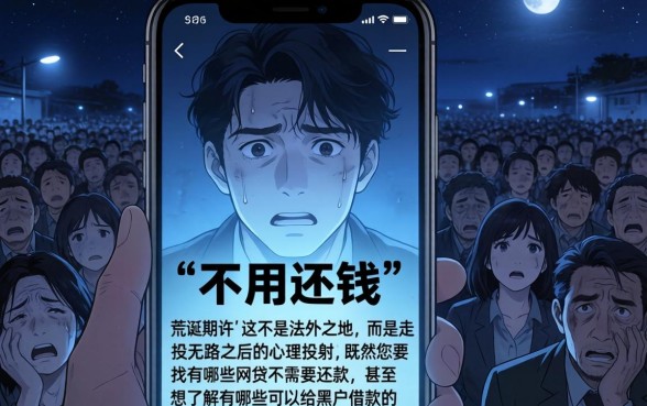 哪个网贷不用还钱，概览五个黑户也能借款的软件