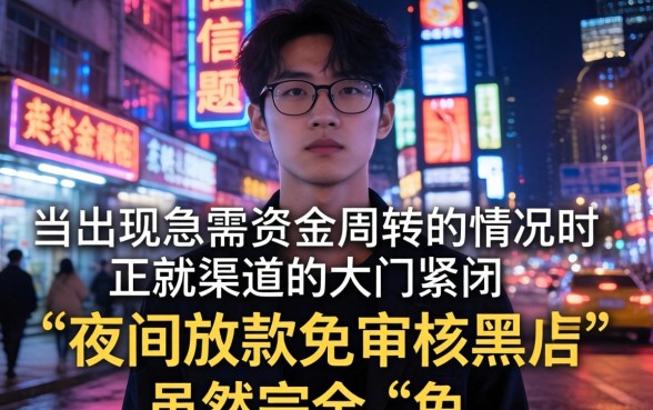 夜间放款免审核黑户，遴选五个网贷平台门槛低一点的口子