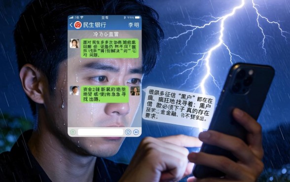 民生多次打协商逾期，汇总五个黑户借款必下口子