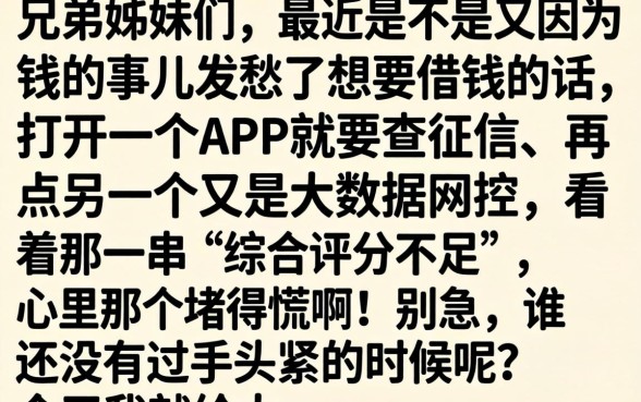 黑花口子不还可以不，整合五个无视综合评分不足必下款口子