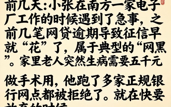 网黑逾期必下的口子，揭秘五个不看黑白户下款的网贷