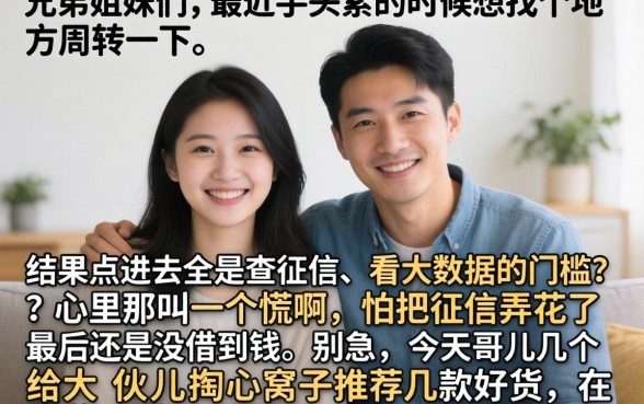 百分之百能下的口子，详细阐述五个无视综合评分不足的网贷