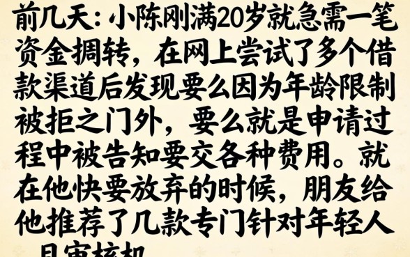 2026下款后扣会员费的口子，精选5个20岁可以借钱平台不查征信的软件