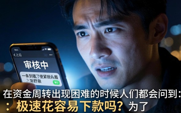 极速花容易下款吗，罗列五个网黑真正能下款的app