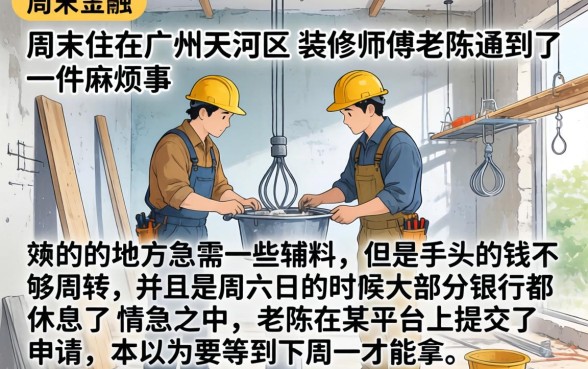 周六审核放款的口子，归纳五个无视黑白户口子