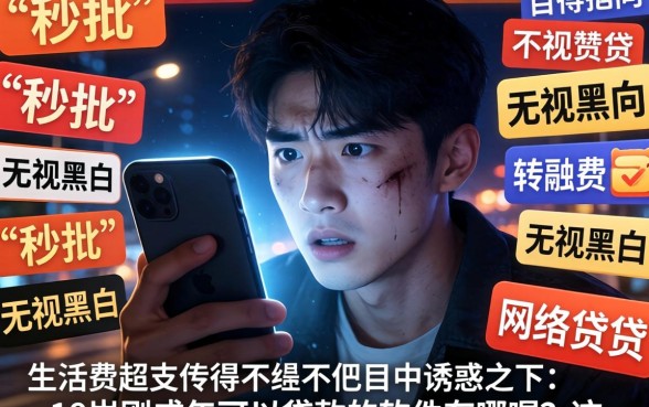 18岁刚成年可以贷款的软件，概括5个周周到贷款相同系列的app