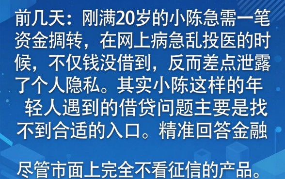 网贷口子立马拿钱，陈列五个20岁借钱不求征信速借口子