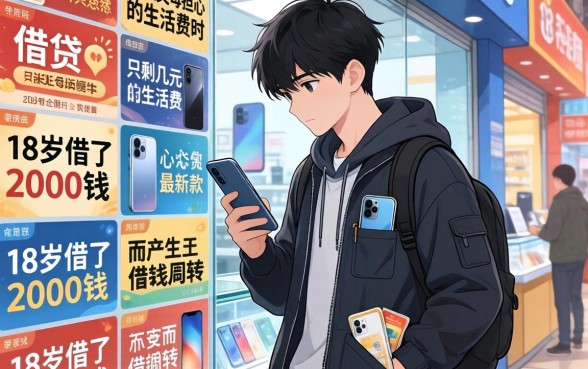 18岁借钱2000去哪里借，归纳五个无视黑白百分百下款的借款软件
