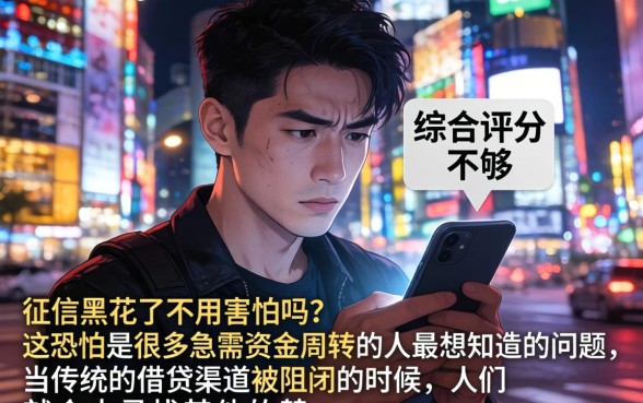 征信黑花了不用怕吗，梳理5个简单容易贷款软件