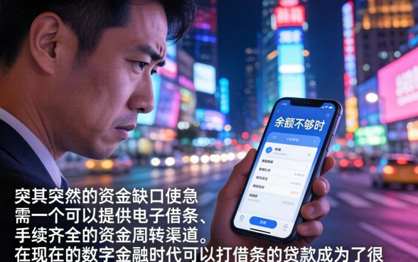 可以打借条的贷款，遴选五个轻松借款无压力app