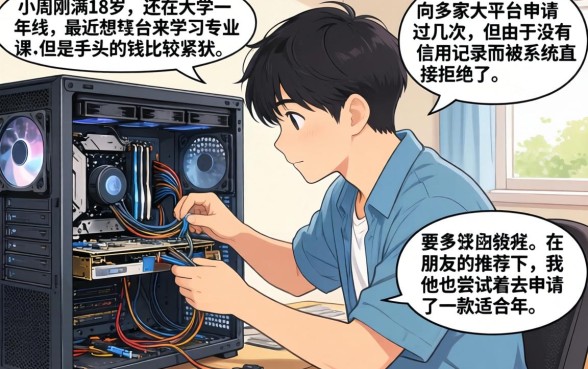 18周岁好下的网贷口子，陈列五个信用卡贷款口子好软件