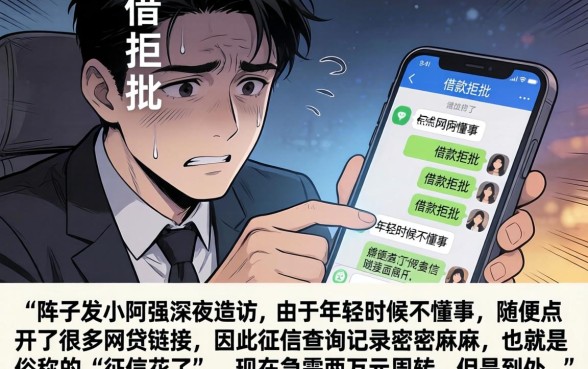 征信黑花了口子借款，枚举五个靠谱借钱的网贷app