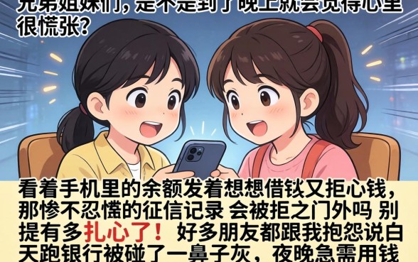 晚上高炮下款的口子，详尽说明五个黑征信也能贷款的网贷平台