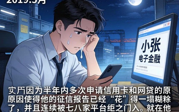19年五月份放水口子，规整5个征信花居然都下款了的软件