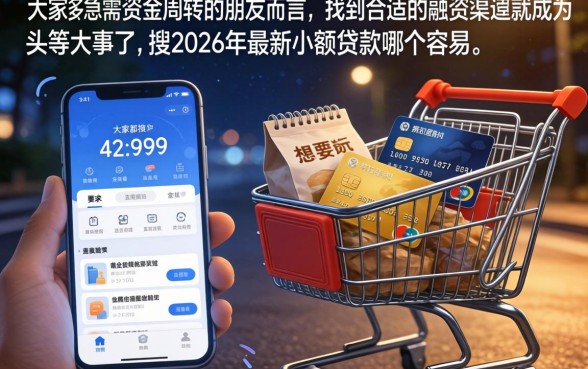 2000元小额借款，倾情分享五个最新能下来钱的口子