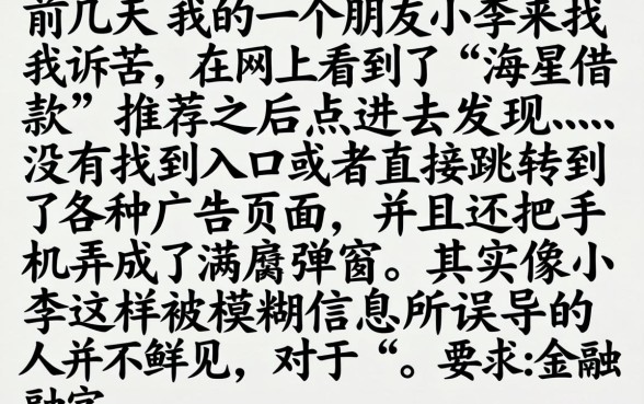 海星借款是哪个口子，深入剖析5个网贷无视不查征信app