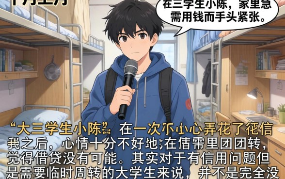 征信逾期必下的贷款，理出五个大学生可以使用的口子