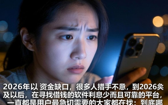 借钱的软件利息低，诚意推荐五个秒批网贷轻松贷的口子