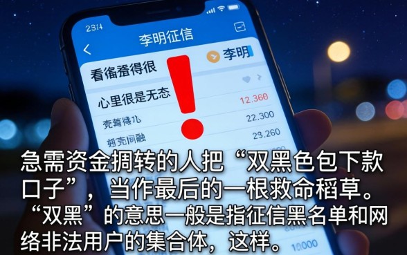 双黑色包下款的口子，归纳5个网贷黑口子必下款app