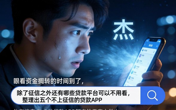 不看征信的还有哪些，整理5个不上征信的贷款app