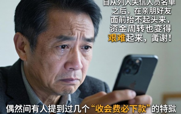 收会费必下款的口子，规整五个失信人员可以借钱的网贷软件