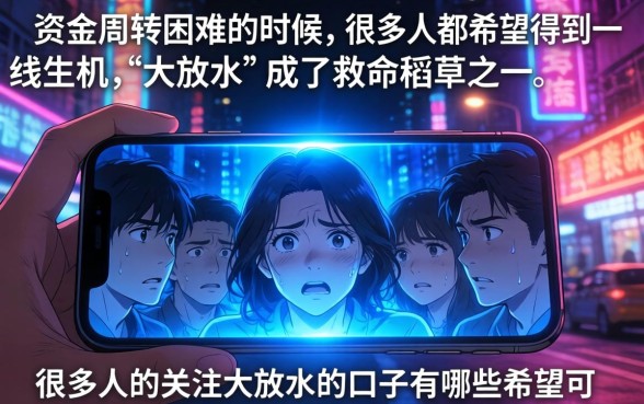 大放水的口子有哪些，概览5个3000元无视一切必下款的口子