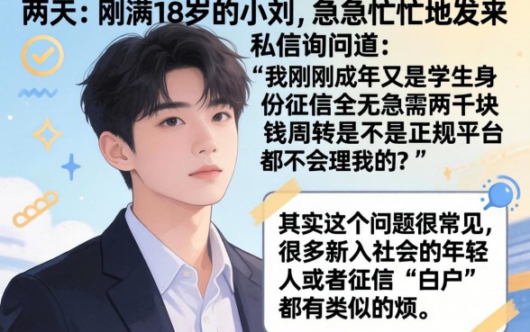 18岁能不能借网贷，揭秘5个无视黑白户秒下款口子平台