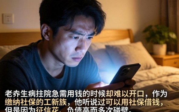 有什么社保借款口子，整合五个不看负债和征信的口子