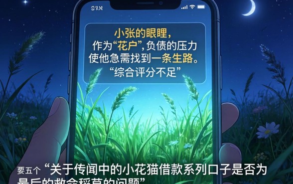 小花猫借款系列口子，整合五个综合评分不足有负债都能下款app