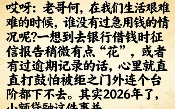 2026小额贷款容易吗，甄选五个无视黑白必下款的网贷软件