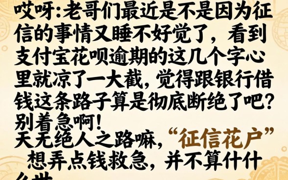 2026借款逾期新口子，精选5个支付宝花呗逾期万元快速贷款口子