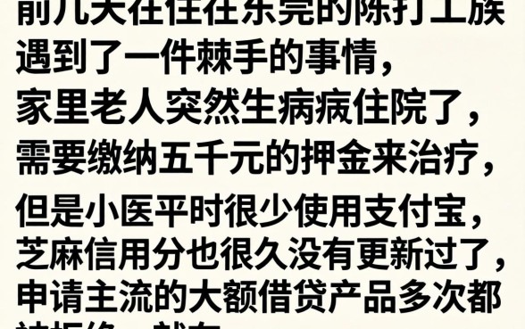 网贷不用芝麻信用的，概览5个手机和身份证快速借钱口子