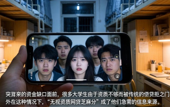 无视资质网贷芝麻分，概括五个大学生可以使用的软件