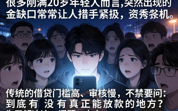 有没有下款的口子，鼎力推荐五个20岁借钱不求征信速借app