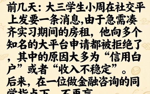 下款高的网贷口子，详细阐述五个大学生可以使用的软件