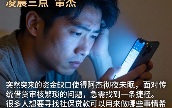 能用社保贷款的口子，梳理五个20岁借钱不求征信速借平台