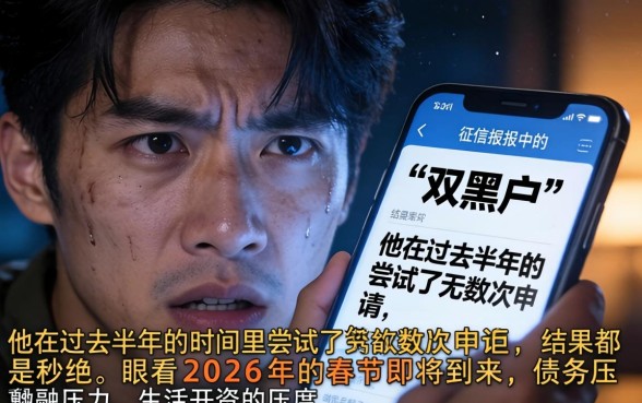 2026年双黑户如何找到能下款的口子，梳理五个无视征信黑白100%秒下网贷口子