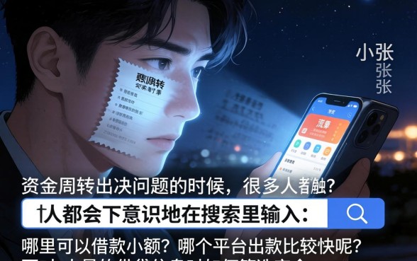 在哪可以借款小额度，细致阐述五个靠谱借钱利器