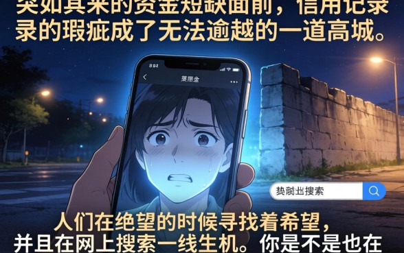秒下款无视黑白口子，理出5个无视黑户下款口子