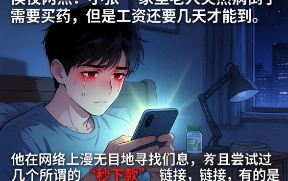 夜间能秒过下款的口子，陈列5个靠谱的借款口子