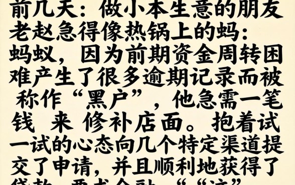 黑户想借大额网贷，详细阐述5个周周到贷款相同系列的软件