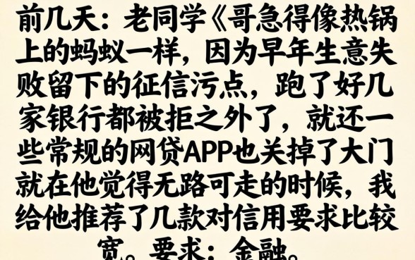 低利息大额贷款软件，揭秘五个失信人员可以借钱的网贷app