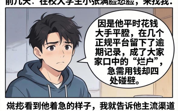 烂户能做的学生口子，胪列5个高炮无视逾期能下的口子