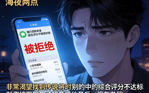 必下款的贷款口子吗，倾情分享五个无视综合评分不足必下款口子